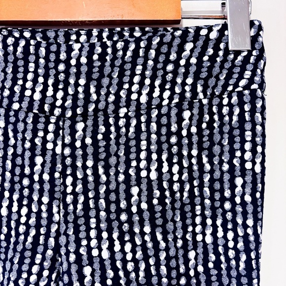 LISETTE Navy and white stretch skinny pants - Picture 8 of 8